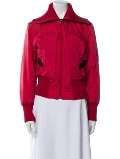 Pre-owned Dolce & Gabbana Bomber Jacket In Red
