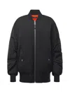 Dolce & Gabbana Bomber Jacket With Logo In Black