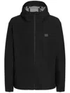 Dolce & Gabbana Hooded Jacket In Black