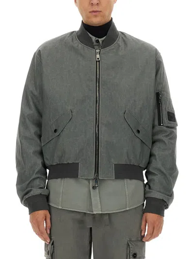 Dolce & Gabbana Bomber Over In Gray