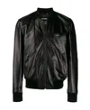 Dolce & Gabbana Black Dg Essential Bomber Jacket In Black