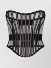 Dolce & Gabbana X Kim Tulle Embellished Corset
