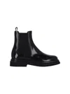 Dolce & Gabbana Calf Leather Chealse Boots