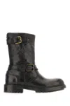 Dolce & Gabbana Horseride Leather Boots