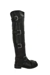 Dolce & Gabbana Stylish Ankle Boots Featuring Buckle Detail In Black