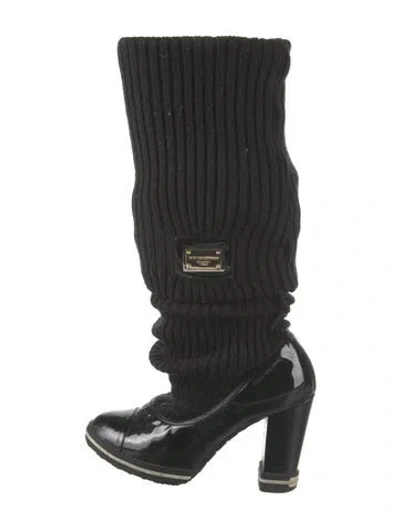 Pre-owned Dolce & Gabbana Boots In Black