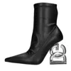 Dolce & Gabbana Dg Pop Leather Ankle Boots In Black