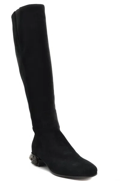 Dolce & Gabbana Boots Black In Animal Print