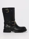 Dolce & Gabbana Knee-high Boots With Buckle Detail In Black