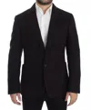 Dolce & Gabbana Black Single Breasted Formal Wool Blazer