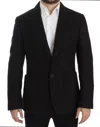 Dolce & Gabbana Bordeaux Alpaga Two Button Blazer