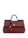 Dolce & Gabbana Bordeaux Sicily Satchel