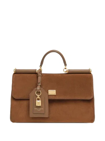 Dolce & Gabbana Borsa A Mano My Sicily In Beige
