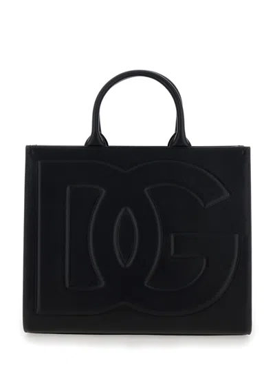 Dolce & Gabbana Borsa A Mano Vit.liscio In Black