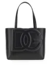 Dolce & Gabbana Small Shopping Bag In Black