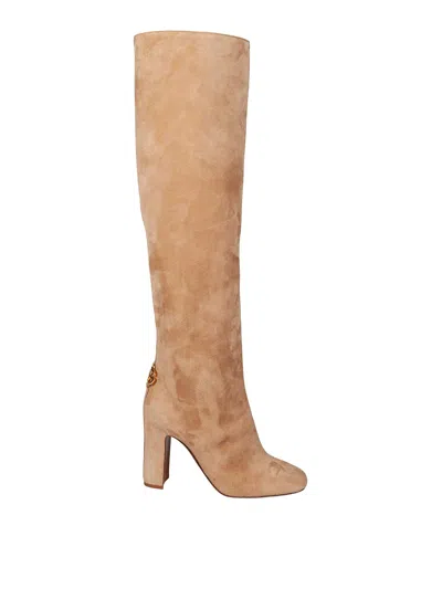 DOLCE & GABBANA SUEDE BOX TORTORA COLOR