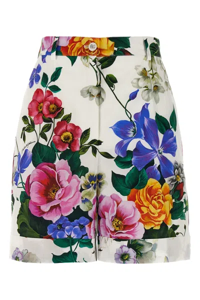 DOLCE & GABBANA DOLCE & GABBANA 'BOUQUET' BERMUDA SHORTS