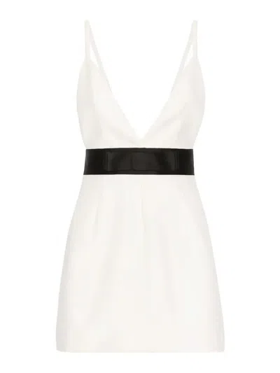 DOLCE & GABBANA BOW MINI DRESS