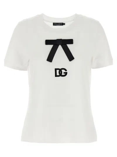 DOLCE & GABBANA BOW T-SHIRT
