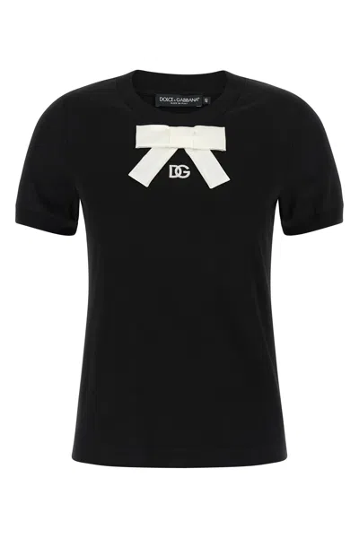 DOLCE & GABBANA BOW T-SHIRT