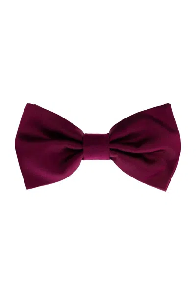 Dolce & Gabbana Bow Tie In Red