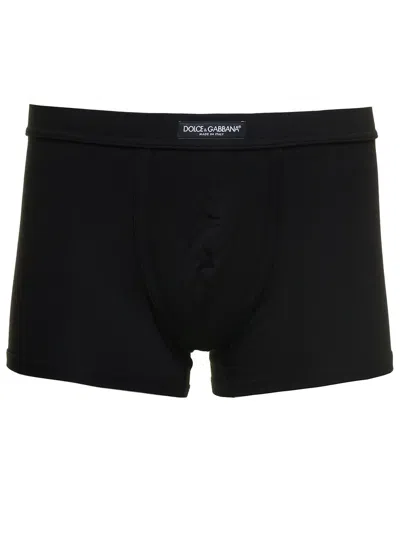 Dolce & Gabbana Boxer In Black