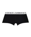 Dolce & Gabbana Black Regular-fit Boxers In Black