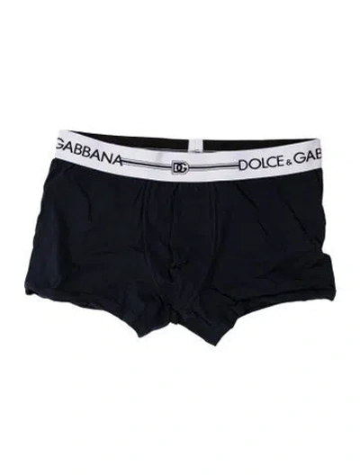 Pre-owned Dolce & Gabbana Boxers In Blue