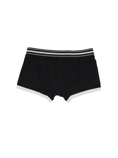 Dolce & Gabbana Boxers With Logo In Black