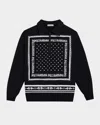 Dolce & Gabbana Long-sleeved Sweater In Blu Scurissimo