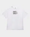 Dolce & Gabbana Dg Cotton Jersey T-shirt In White
