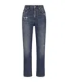 Dolce & Gabbana Boyfriend Jeans In Medium Blue Denim In Blue