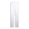 Dolce & Gabbana 5-pocket Straight-leg Jeans In White