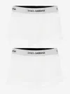 Dolce & Gabbana Boys Boxer Shorts Set (2 Pack) In White