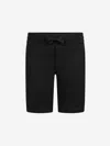 DOLCE & GABBANA BOYS COTTON LOGO BERMUDA SHORTS 6 YRS BLACK