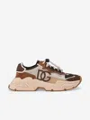 Dolce & Gabbana Daymaster Panelled Sneakers In Beige