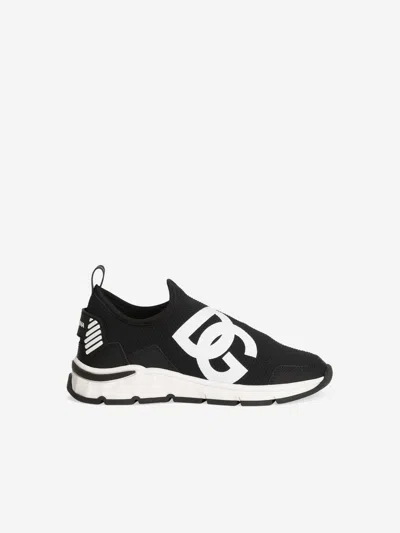 Dolce & Gabbana Boys Dg Logo Slip On Trainers
