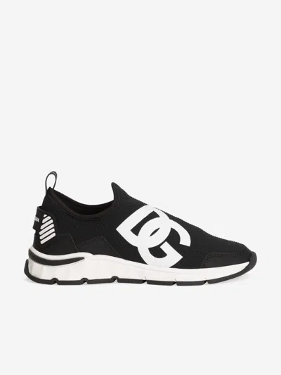 Dolce & Gabbana Boys Dg Logo Slip On Trainers