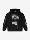 Dolce & Gabbana Dg Vibe-print Cotton Hoodie In Black