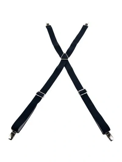 Pre-owned Dolce & Gabbana Babies' Boys' Elastic Suspenders In Blue