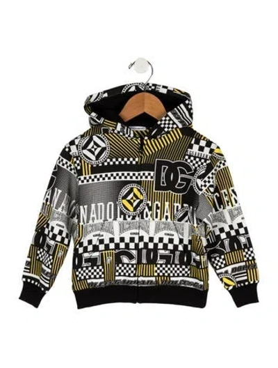 Pre-owned Dolce & Gabbana Babies' Boys' Graphic Hoodie In Multi