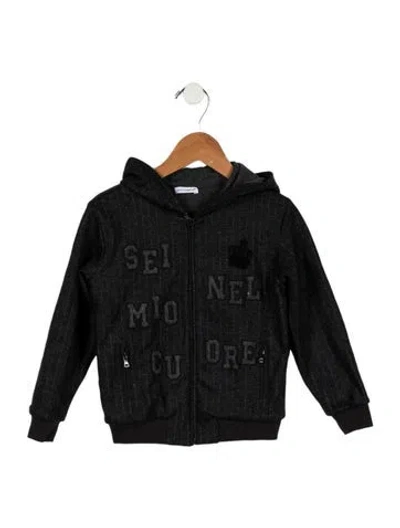 Pre-owned Dolce & Gabbana Babies' Boys' Hoodie In Gray