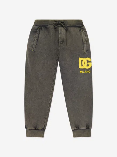 Dolce & Gabbana Babies'  Boys Logo Joggers In Black