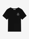 Dolce & Gabbana Logo Patch T-shirt In Black