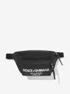 Dolce & Gabbana Logo-print Belt Bag In Black
