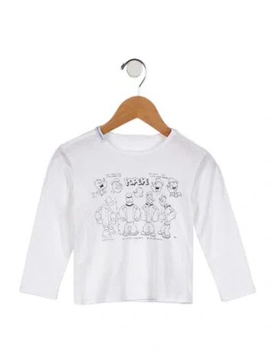 Pre-owned Dolce & Gabbana Babies' Boys' Popeye T-shirt In White