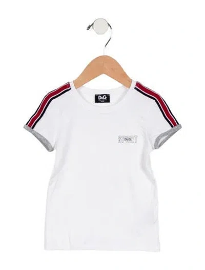 Pre-owned Dolce & Gabbana Babies' Boys Short Sleeve Shirt In White