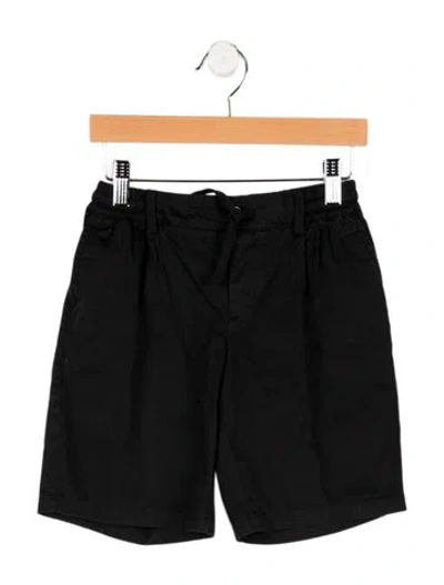 Pre-owned Dolce & Gabbana Babies' Boys Solid Shorts In Black