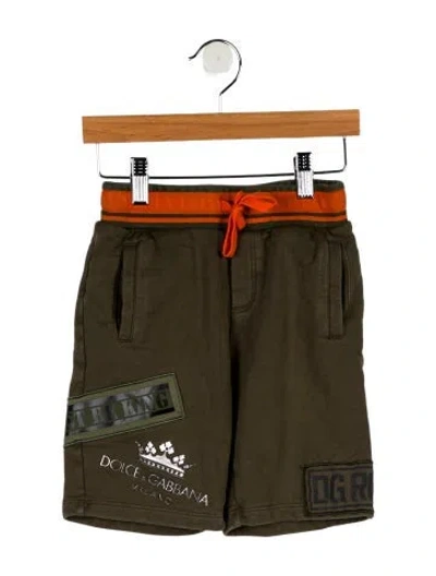 Pre-owned Dolce & Gabbana Babies' Boys' Sweat Shorts In Green