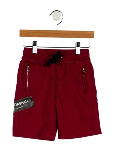 Pre-owned Dolce & Gabbana Babies' Boys' Sweat Shorts In Red